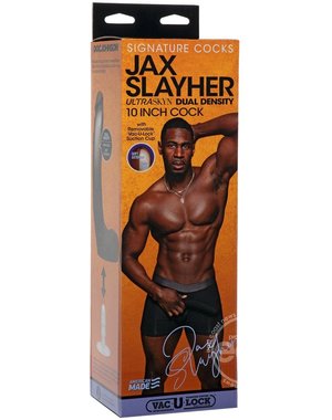 Doc Johnson SIGNATURE COCKS JAX SLAYHER DUAL DENSITY 10"