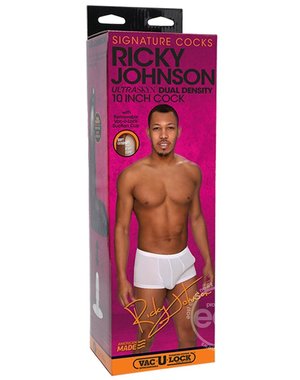 Doc Johnson SIGNATURE COCKS RICKY JOHNSON DUAL DENSITY 10"