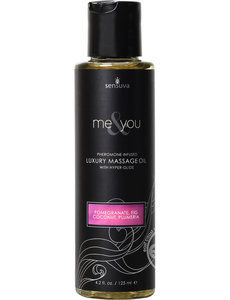 SENSUVA ORGANICS ME & YOU MASSAGE OIL 4.2oz