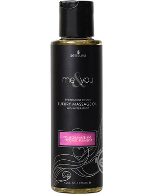 SENSUVA ORGANICS ME & YOU MASSAGE OIL 4.2oz