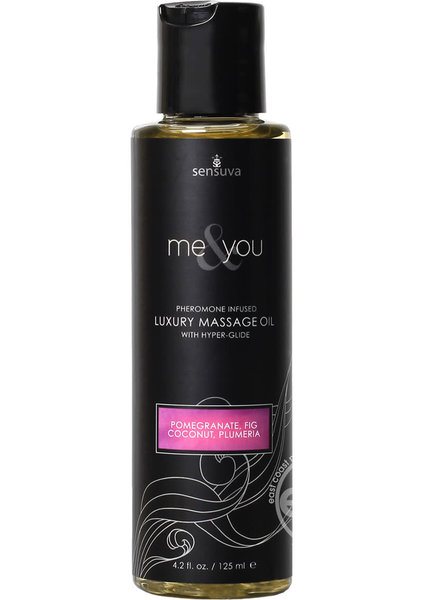 SENSUVA ORGANICS ME & YOU MASSAGE OIL 4.2oz