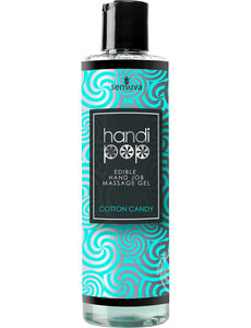 SENSUVA ORGANICS HANDIPOP EDIBLE HANDJOB MASSAGE GEL 4.2oz