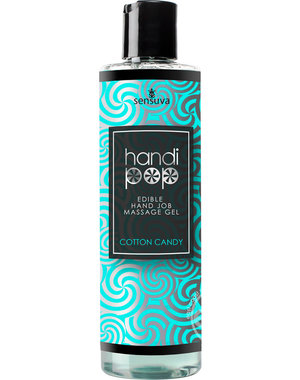 SENSUVA ORGANICS HANDIPOP EDIBLE HANDJOB MASSAGE GEL 4.2oz