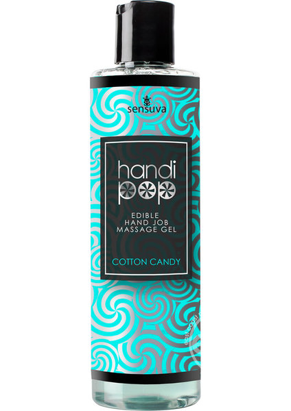 SENSUVA ORGANICS HANDIPOP EDIBLE HANDJOB MASSAGE GEL 4.2oz