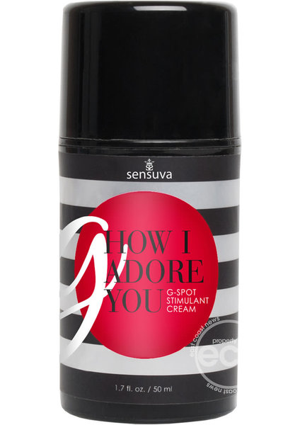 SENSUVA ORGANICS SESUVA HOW I ADORE YOU G SPOT STIMULANT CREAM