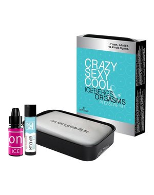 SENSUVA ORGANICS Sensuva Crazy Sexy Cool Icebergs And Orgasms Pleasure Kit