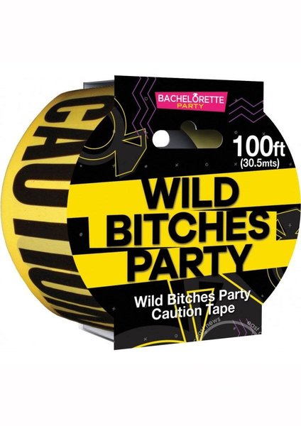 Hott Products WILD BITCHES PARTY CAUTION TAPE