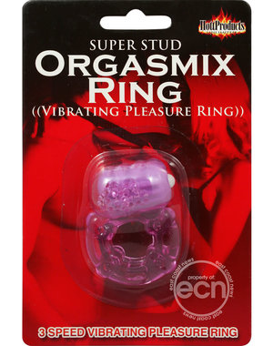 Hott Products STUD ORGASMIC RING, PURPLE