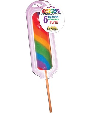 Hott Products RAINBOW JUMBO COCK LOLIPOPP