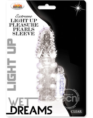 Hott Products LIGHT UP PLEASURE PEARLS SLEEVE