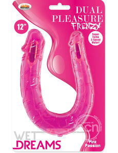 Hott Products WET DREAMS DUAL PLEASURE FRENSY DOUBLE DONG