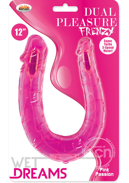 Hott Products WET DREAMS DUAL PLEASURE FRENSY DOUBLE DONG