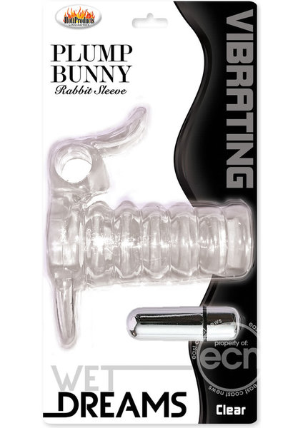 Hott Products WET DREAMS VIBRATING BUNNY SLEEVE
