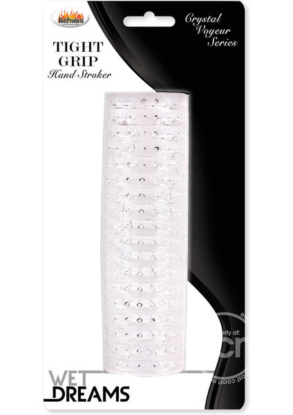 Hott Products WET DREAMS CRYSTAL VOYEUR SERIES TIGHT GRIP