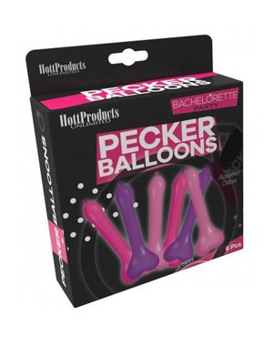 Hott Products PECKER BALLONS 6pk