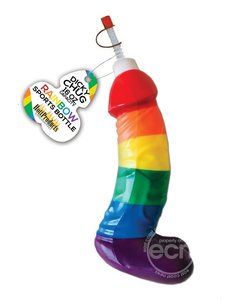 Hott Products DICKY RAINBOW CHUG SPORTS BOTTLE 16oz