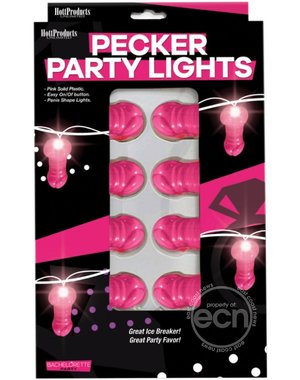 Hott Products LIGHT UP PINK PECKER STRING PARTY LIGHTS