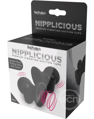 Hott Products NIPPLELICIOUS VIBRATING NIPPLE CUPS