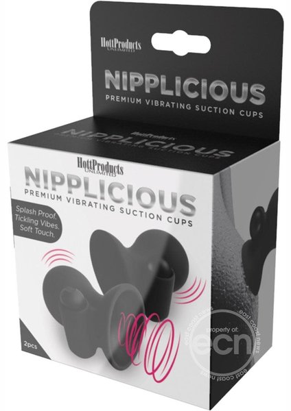 Hott Products NIPPLELICIOUS VIBRATING NIPPLE CUPS