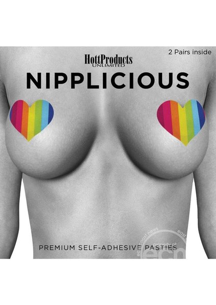 Hott Products NIPPLICIOUS HEART PASTIES