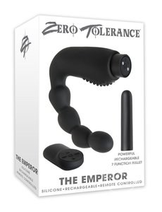 ZERO TOLERANCE ZERO TOLERANCE THE EMPEROR SILICONE PROSTATE STIMULATOR