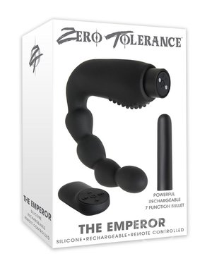 ZERO TOLERANCE ZERO TOLERANCE THE EMPEROR SILICONE PROSTATE STIMULATOR