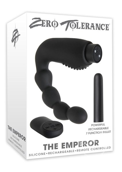 ZERO TOLERANCE ZERO TOLERANCE THE EMPEROR SILICONE PROSTATE STIMULATOR