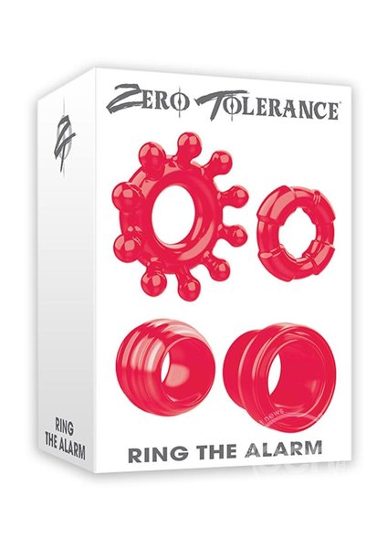 ZERO TOLERANCE ZERO TOLERANCE RING THE ALARM RED