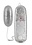 BLUSH NOVELTIES B YOURS GLITTER POWER BULLET VIBRATOR SILVER