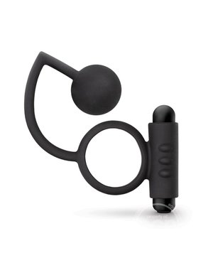 BLUSH NOVELTIES ANAL ADVENTURES PLATINUM  ANAL BALL WITH VIBRATING RING