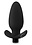 BLUSH NOVELTIES ANAL ADVENTURES PLATINUM SILICONE VIBRATING SADDLE PLUG