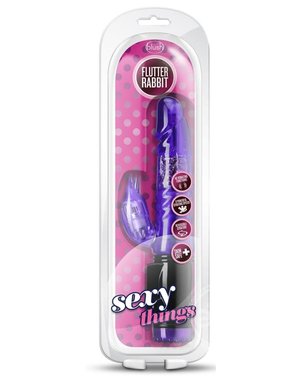 BLUSH NOVELTIES SEXY THINGS FLUTTER RABBIT VIBRATOR