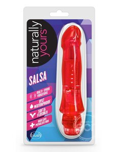 BLUSH NOVELTIES NATURALLY YOURS SALSA 6.75 inch