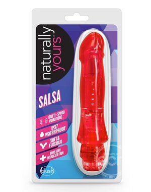 BLUSH NOVELTIES NATURALLY YOURS SALSA 6.75 inch