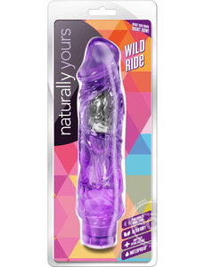 BLUSH NOVELTIES NATURALLY YOURS WILD RIDE PURPLE