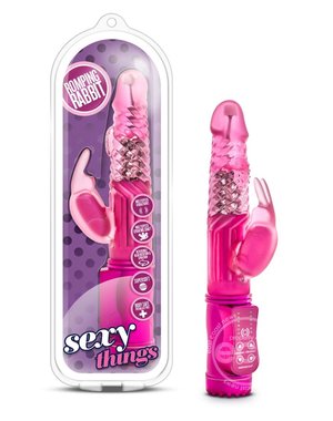 BLUSH NOVELTIES SEXY THINGS ROMPING BEADED RABBIT