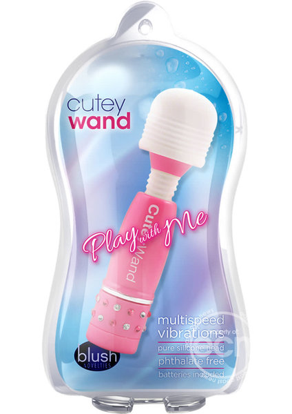 BLUSH NOVELTIES PLAY WITH ME CUTEY WAND MASSAGER