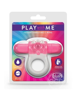 BLUSH NOVELTIES PLAY WITH ME TEASER VIBRATING COCK RING