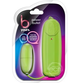 BLUSH NOVELTIES B YOURS POWER BULLET WITH REMOTE CONTROL