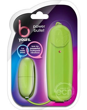BLUSH NOVELTIES B YOURS POWER BULLET WITH REMOTE CONTROL