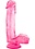 BLUSH NOVELTIES B YOURS SWEET N HARD 1 DILDO W/ BALLS
