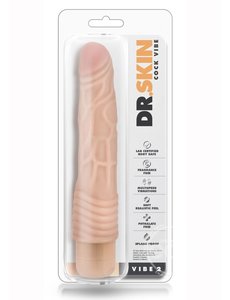 BLUSH NOVELTIES DR SKIN COCK VIBE 2 9 inch