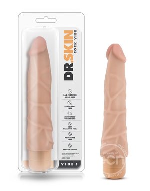 BLUSH NOVELTIES DR SKIN COCK VIBE 01 NATURAL