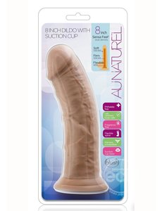 Au Naturel AU NATUREL DILDO W/ SUCTION CUP  8inch