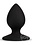 BLUSH NOVELTIES Temptasia Slut Silicone Butt Plug - Black