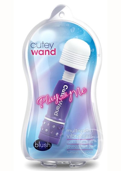 BLUSH NOVELTIES PLAY WITH ME CUTEY WAND PURPLE