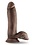 BLUSH NOVELTIES XX Elysium Dildo With Balls 7in - Chocolate