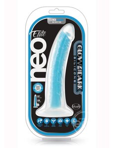 BLUSH NOVELTIES NEO ELITE GLOW IN THE DARK DILDO 7.5"