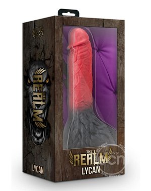 BLUSH NOVELTIES THE REALM LYCAN SILICONE LOCK ON WEREWOLF DILDO