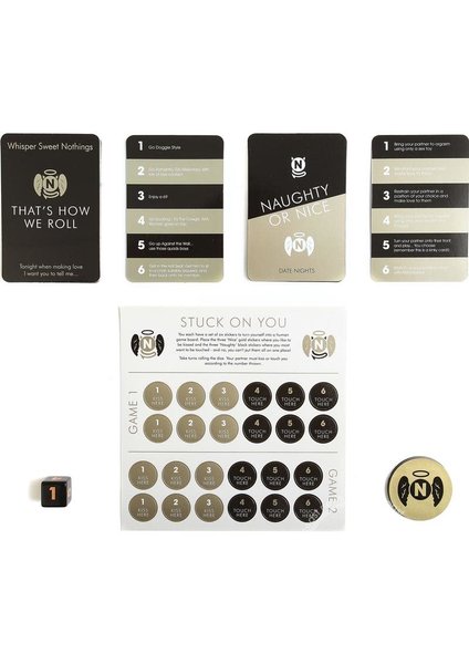 CREATIVE CONCEPTS GAME, NAUGHTY OR NICE TRIO OF GAMES